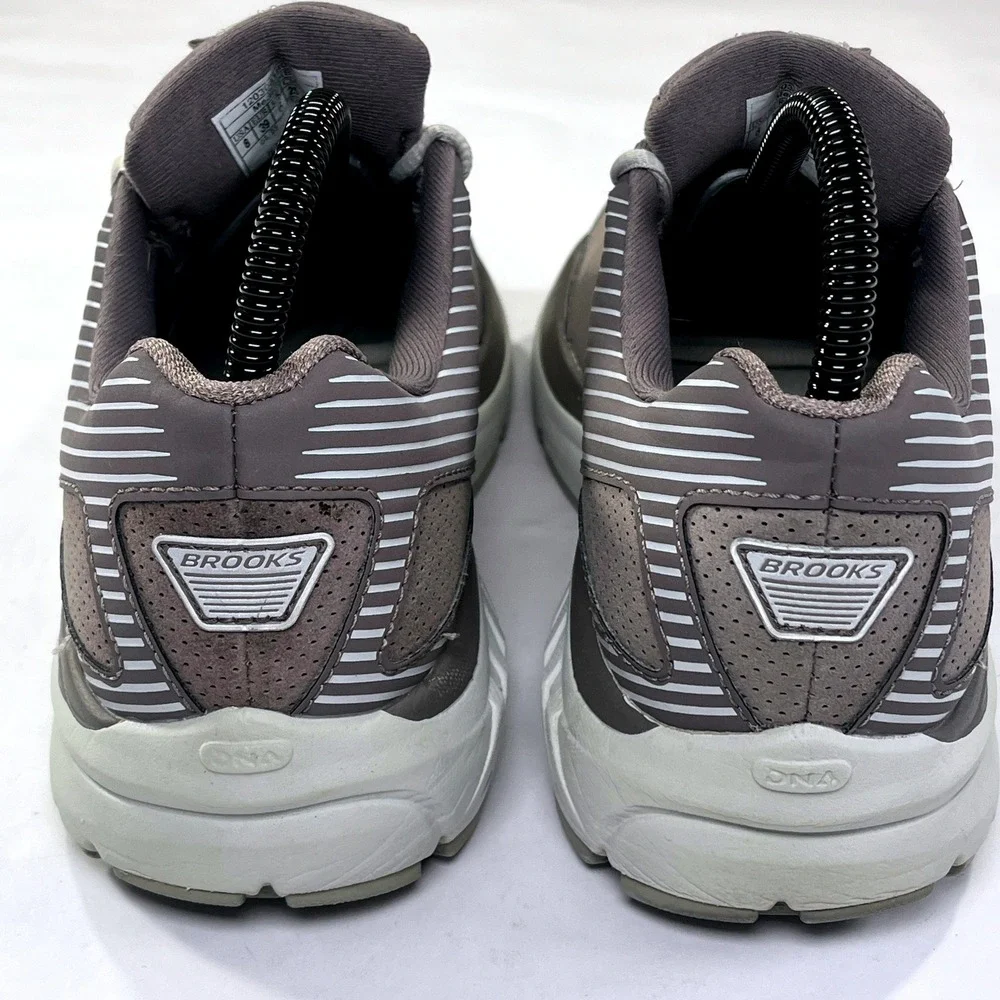 Brooks Addiction Walker Shoes Womens 8 Purple Grey Walking‎ Athletic Sneakers